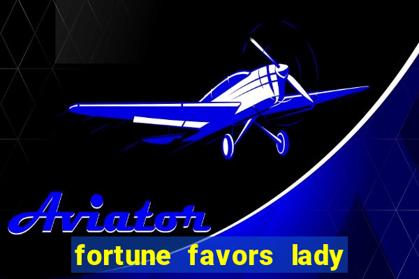 fortune favors lady nikuko legendado pt br